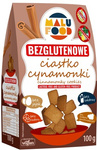 Cinamono sausainiai be glitimo, be cukraus 100g