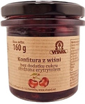 Eritritritu saldinta vyšnių uogienė be cukraus 160 g