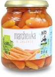 Ekologiškos marinuotos morkos stiklainyje 340 g (215 g) – Bio Planet