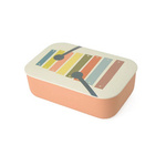 Pietų dėžutė vaikams iš PLA plastiko su skyreliu „Just Like Music“, 800 ml – Chic-Mic