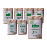 RINKINYS 7 x Rudieji ilgieji ryžiai BIO 1 kg