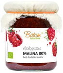 Ekologiška avietė 80 % be cukraus 260 g – Batom