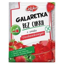 Braškių želė be cukraus ir glitimo "Celiko", 14 g