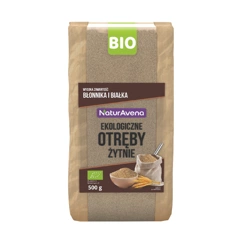 Rugių sėlenos BIO 500 g - Naturavena