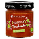 Ekologiška braškių uogienė be cukraus, 200 g – Runoland