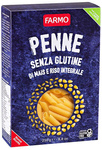 Beglitimiai kukurūzų-ryžių Penne makaronai, 250 g – Farmo