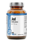 Kalio jodidas (150 µg) maisto papildas 60 kapsulių - Pharmovit (švari etiketė)
