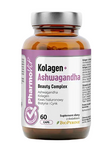 Kolageno + Ashwagandha Beauty Complex maisto papildas 60 kapsulių - Pharmovit (švari etiketė)