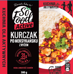 Meksikietiška vištiena su ryžiais 380 g - SO FOOD (Aktyvus)