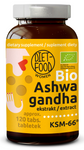 Ashwagandha ekstraktas BIO (300 mg) maisto papildas 120 tablečių – Diet-Food