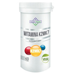 Vitaminas K2 MK7 (100 µg) maisto papildas 60 kapsulių - Soul-Farm