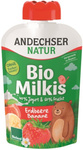 Braškių ir bananų jogurto desertas BIO 100 g