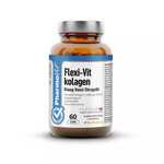 Sąnarių, kaulų ir kremzlių palaikymo kapsulės Flexi-Vit Kolageno maisto papildas 60 kapsulių 50,7 g - Pharmovit (švari etiketė)