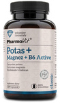 Kalis + magnis + vitaminas B6 Aktyvus maisto papildas 120 kapsulių - Pharmovit