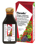 Geležis + B grupės vitaminai, vit. C skystas maisto papildas 250 ml - Salus (Floradix)