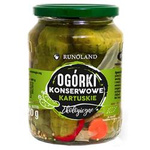 Konservuoti agurkai BIO 670 g (360 g)