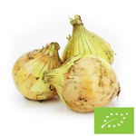 Švieži geltonieji svogūnai Bio (Lenkija) (apie 1,00 kg)