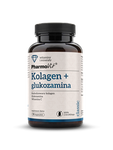 Kolagenas + gliukozaminas be glitimo 90 kapsulių - Pharmovit