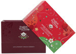 Kalėdinė arbatos kolekcija BIO piramidžių arbatos (super gerumas - 3 skoniai (12 x 2 g) 24 g English Tea Shop organic