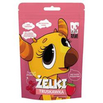 Braškių želė pupelės 35 g - BeRAW Kids
