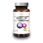 Magnis (magnio citratas) + vitaminas B6 maisto papildas 120 kapsulių (97,5 mg + 1,4 mg)