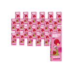 RINKINYS 24 x Bob Snail kriaušių, aviečių ir burokėlių užkandis be cukraus, 27 g