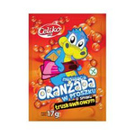 Braškių skonio putojantys apelsinų milteliai 17 g