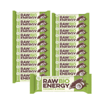 RINKINYS 20 x RAW ENERGY BIO kokosų-kakavos batonėlis be glitimo BIO 50 g