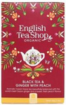 Juodoji arbata su imbieru ir persikais (20X2) BIO 40 g – English Tea Shop