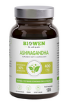 Ashwagandha ekstraktas (400 mg) maisto papildas, 120 kapsulių – Biowen