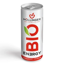Obuolių - gervuogių skonio energinis gėrimas Bio 250 ml - Hollinger