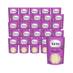 RINKINYS 25 x Makaronai (Konjako tipo makaronai, paruošti Wok) be glitimo bio 270 g - Keto Chef (Better Than Foods)