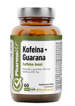 Kofeinas + Guarana maisto papildas 60 kapsulių - Pharmovit (švari etiketė)