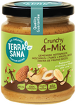 Traškus riešutų mišinys (4 riešutai) bio 250 g - Terrasana