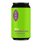 Kombučia juodoji arbata su citrinžole be glitimo bio 330ml - Forever Young Kombucha