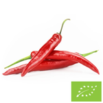 Šviežios aštriosios paprikos BIO - apie 1 kg