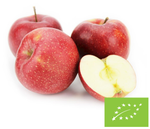 Švieži obuoliai BIO raudonasis princas Lenkija - apie 13 kg