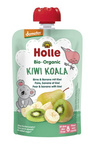 Kivi koala putėsiai tūbelėje (kriaušė - bananas - kivi) be pridėtinio cukraus nuo 8 mėnesių Demeter BIO 100 g - Holle