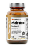 Kapsulės normaliam cholesterolio kiekiui palaikyti (Cholesten+) Maisto papildas be glitimo 60 vnt. - Pharmovit (Herballine)