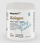 Flexy Formula bananų skonio kolageno maisto papildas 196g - Pharmovit