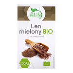 Ekologiški malti linų sėmenys 200 g - BioLife