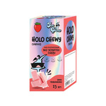 Tirpiosios braškinio skonio gumos be pridėtinio cukraus, be glitimo (15 vnt.) 90 g – Joe Glow