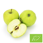 Švieži BIO obuoliai (mutsu - Lenkija) - apie 13 kg