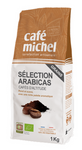 Kavos pupelės Arabica 100% rinktinės Sąžiningos prekybos BIO 1 kg – Cafe Michel
