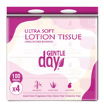Bambuko drėgnos servetėlės su alaviju ir glicerinu (4 x 100 vnt.) 400 vnt. – Gentle Day