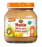 Kriaušių tyrė be glitimo nuo 5 mėnesių Demeter BIO 125 g (stiklainis) - Holle
