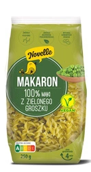 Baltyminiai makaronai (žaliųjų žirnelių) 250 g - novelės