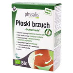Tabletės plokščiam pilvui, maisto papildas BIO, 45 vnt. – Physalis