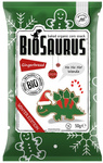 Kukurūzų traškučiai Žiemos dinozaurai, imbierinių sausainių skonio, be glitimo, BIO, 50 g – Biosaurus