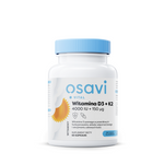 Vitaminas K2 + D3 maisto papildas be glitimo 60 kapsulių - OSAVI